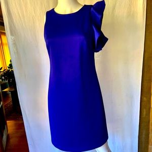 VINCE CAMUTO Ruffle Shoulder Sheath 👗 Dress